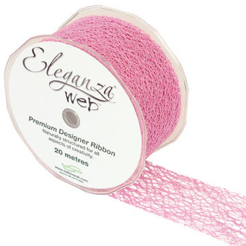 Web Ribbon 50mm x 20m Fashion Pink No.22 - Ribbons